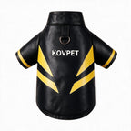 KOVPET RAZOR RING Yellowline Spike Moto Leather Jacket