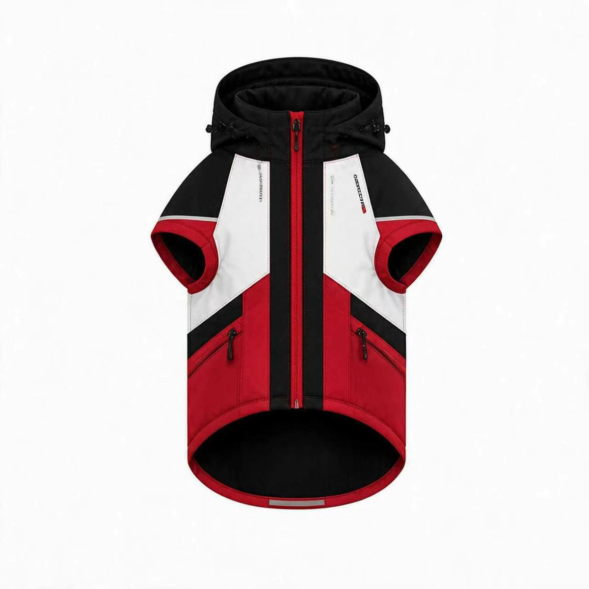 KOVPET STORM RUNNER Black & Red Technical Shell Jacket