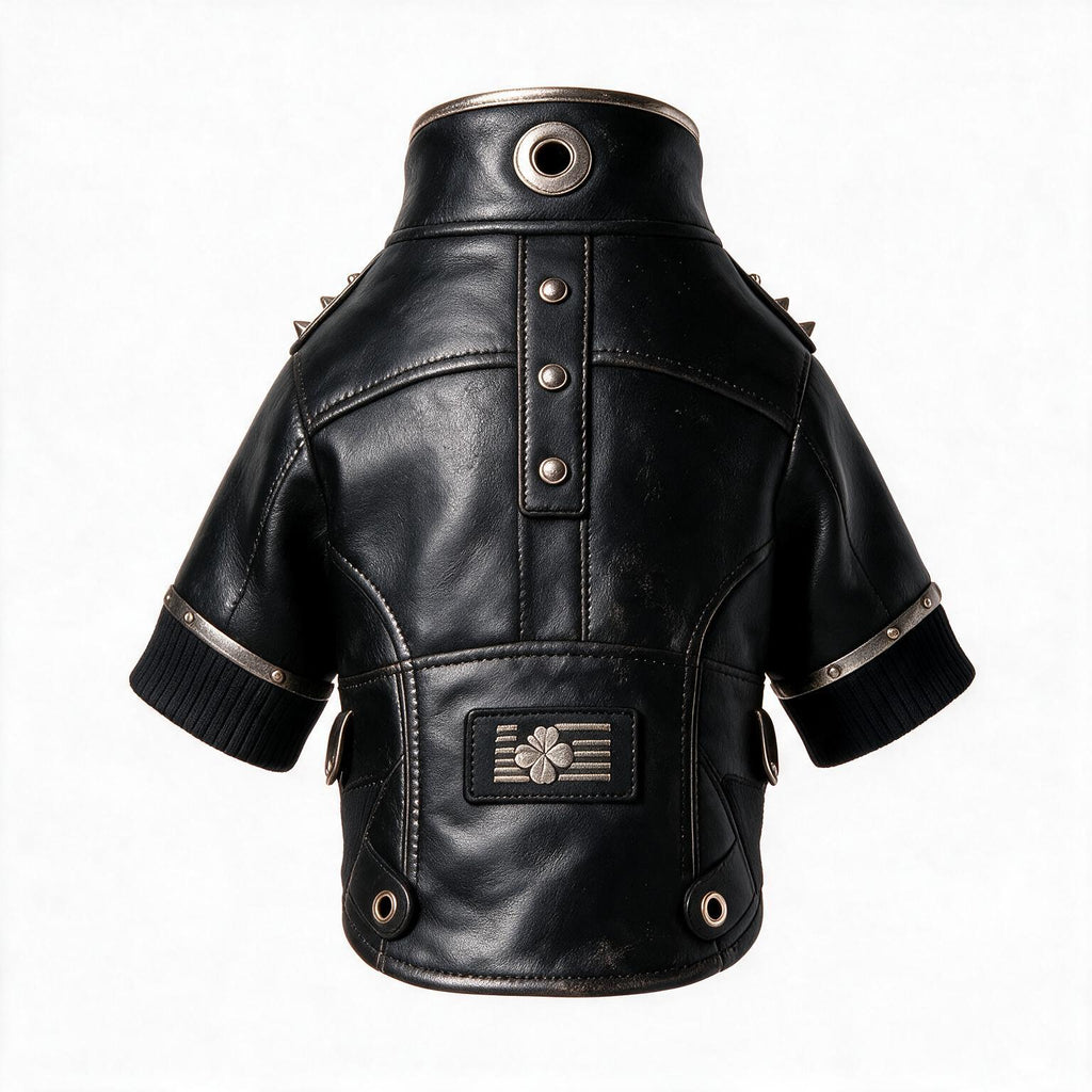 KOVPET SHADOW GENT Studded Four-Leaf Spy Jacket