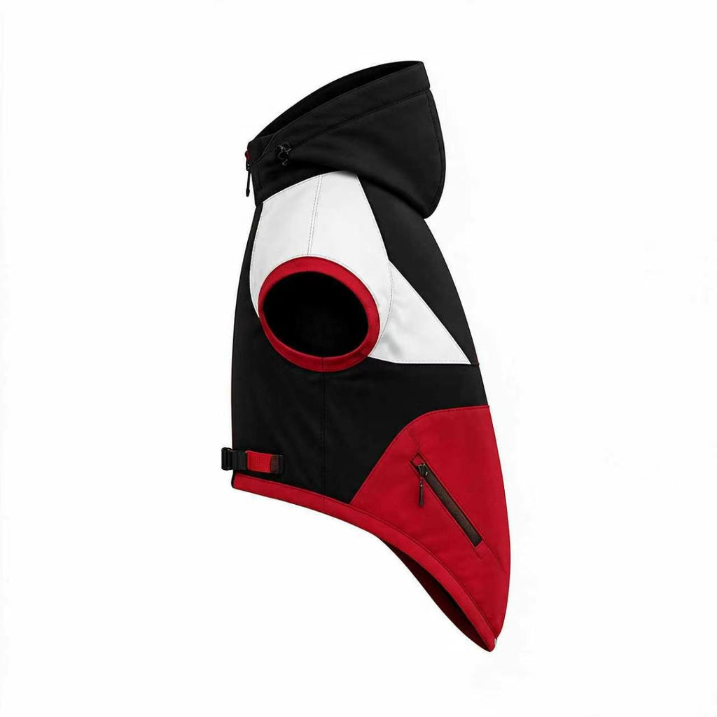 KOVPET STORM RUNNER Black & Red Technical Shell Jacket