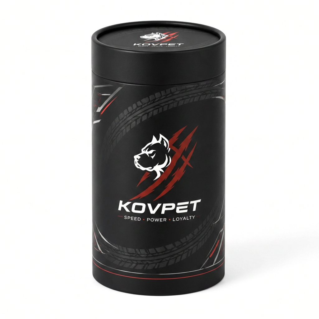 KOVPET STORM RUNNER Black & Red Technical Shell Jacket
